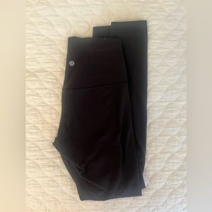 Lululemon align legging in black. Size 6.